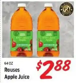Rouses Rouses Apple Juice offer