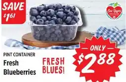 Rouses Fresh Blueberries offer