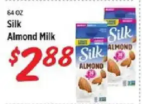Rouses Silk Almond Milk offer