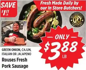 Rouses Rouses Fresh Pork Sausage offer