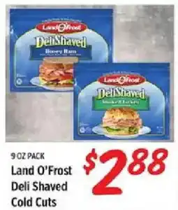 Rouses Land O'Frost Deli Shaved Cold Cuts offer