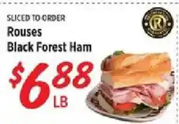Rouses Rouses Black Forest Ham offer