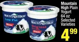 Super King Markets Mountain High Yogurt offer