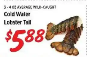 Rouses Cold Water Lobster Tail offer