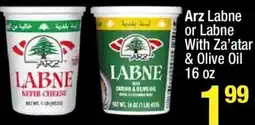 Super King Markets Arz Labne or Labne With Za'atar & Olive Oil offer