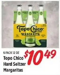 Rouses Topo Chico Hard Seltzer Margaritas offer