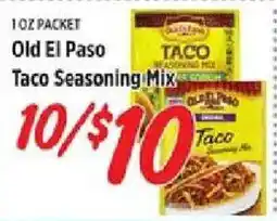 Rouses Old El Paso Taco Seasoning Mix offer