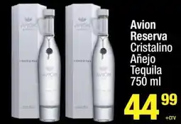 Super King Markets Avion Reserva Cristalino Añejo Tequila offer