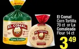 Super King Markets El Comal corn tortilla offer