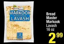 Super King Markets Bread Master Markook Lavash offer