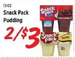 Rouses Snack Pack Pudding offer