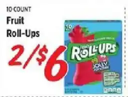 Rouses Fruit Roll-Ups offer