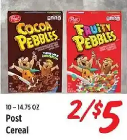 Rouses Post cereal offer
