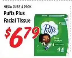 Rouses Puffs Plus Facial Tissue offer