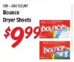 Rouses Bounce Dryer Sheets offer