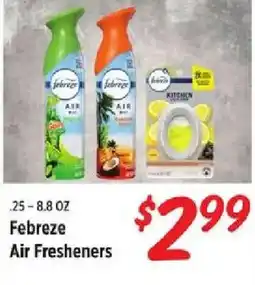Rouses Febreze Air Fresheners offer