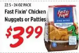 Rouses Fast Fixin' Chicken Nuggets or Patties offer