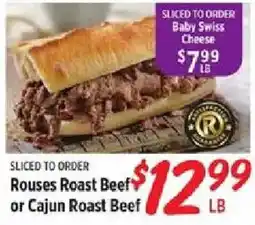 Rouses Rouses Roast Beef offer