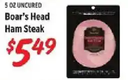 Rouses Boar's Head Ham Steak offer