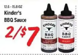 Rouses Kinder's BBQ Sauce offer