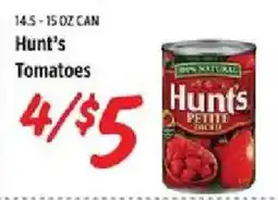 Rouses Hunt's Tomatoes offer