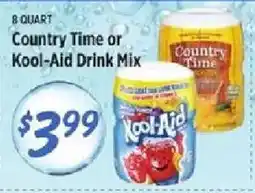 Rouses Country Time or Kool-Aid Drink Mix offer