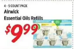 Rouses Airwick essential oils refills offer