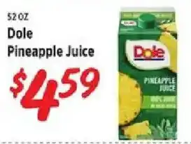 Rouses Dole pineapple juice offer