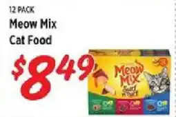 Rouses Meow Mix Cat Food offer