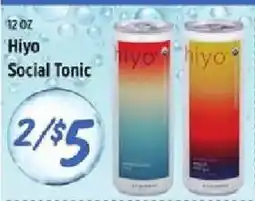 Rouses Hiyo Social Tonic offer
