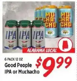 Rouses Good People IPA or Muchacho offer