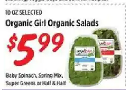 Rouses Organic Girl Organic Salads offer