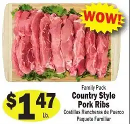 Sellers Bros Country Style Pork Ribs offer