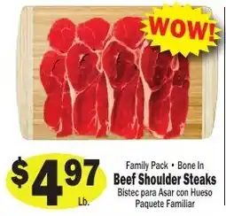Sellers Bros Family Pack • Bone In Beef Shoulder Steaks offer