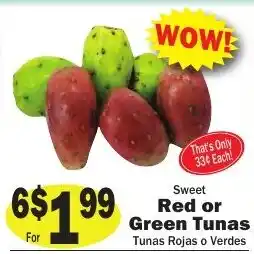 Sellers Bros Sweet Red or Green Tunas offer