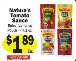 Sellers Bros Natura's Tomato Sauce offer
