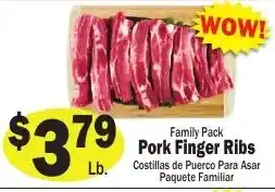 Sellers Bros Family Pack Pork Finger Ribs offer