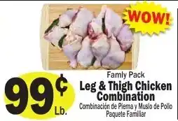 Sellers Bros Family Pack Leg & Thigh Chicken Combination offer