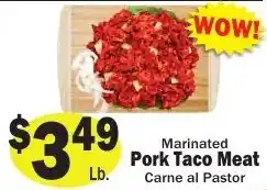 Sellers Bros Marinated Pork Taco Meat offer