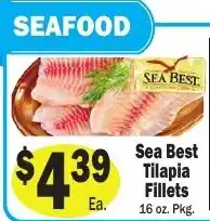 Sellers Bros Sea Best Tilapia Fillets offer