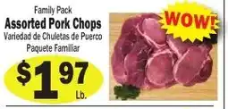 Sellers Bros Family Pack Assorted Pork Chops offer