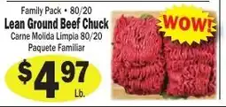 Sellers Bros Lean Ground Beef Chuck offer