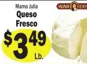 Sellers Bros Mama Julia Queso Fresco offer