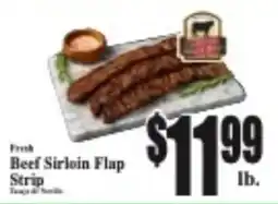 Baja Ranch Fresh Beef Sirloin Flap Strip offer