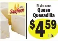 Sellers Bros El Mexicano Queso Quesadilla offer