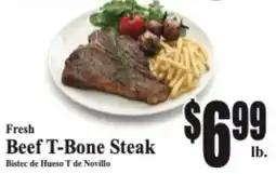 Baja Ranch Fresh Beef T-Bone Steak offer
