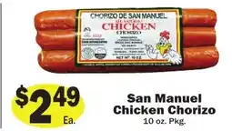 Sellers Bros San Manuel Chicken Chorizo offer