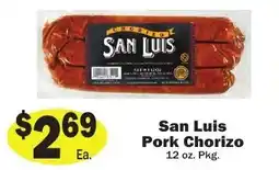 Sellers Bros San Luis Pork Chorizo offer