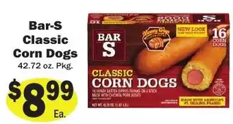 Sellers Bros Bar-S Classic Corn Dogs offer