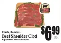 Baja Ranch Fresh, Boneless Beef Shoulder Clod offer